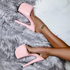 Hella Heels Classic Gloss 8inch Stilettos - Lyla -Pole Dance Clothing & Shoes Shop Lyla 4