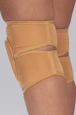 Queen Kneepads - Caramel -Pole Dance Clothing & Shoes Shop NudeCaramel5