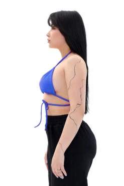 MÆD Bikini Top - Matte Electric Blue 6 MÆD Bikini Top - Matte Electric Blue -Pole Dance Clothing & Shoes Shop RIMG3865Fi4