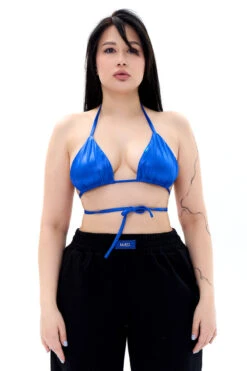 MÆD Bikini Top - Glam Blue -Pole Dance Clothing & Shoes Shop RIMG3919Fi 1