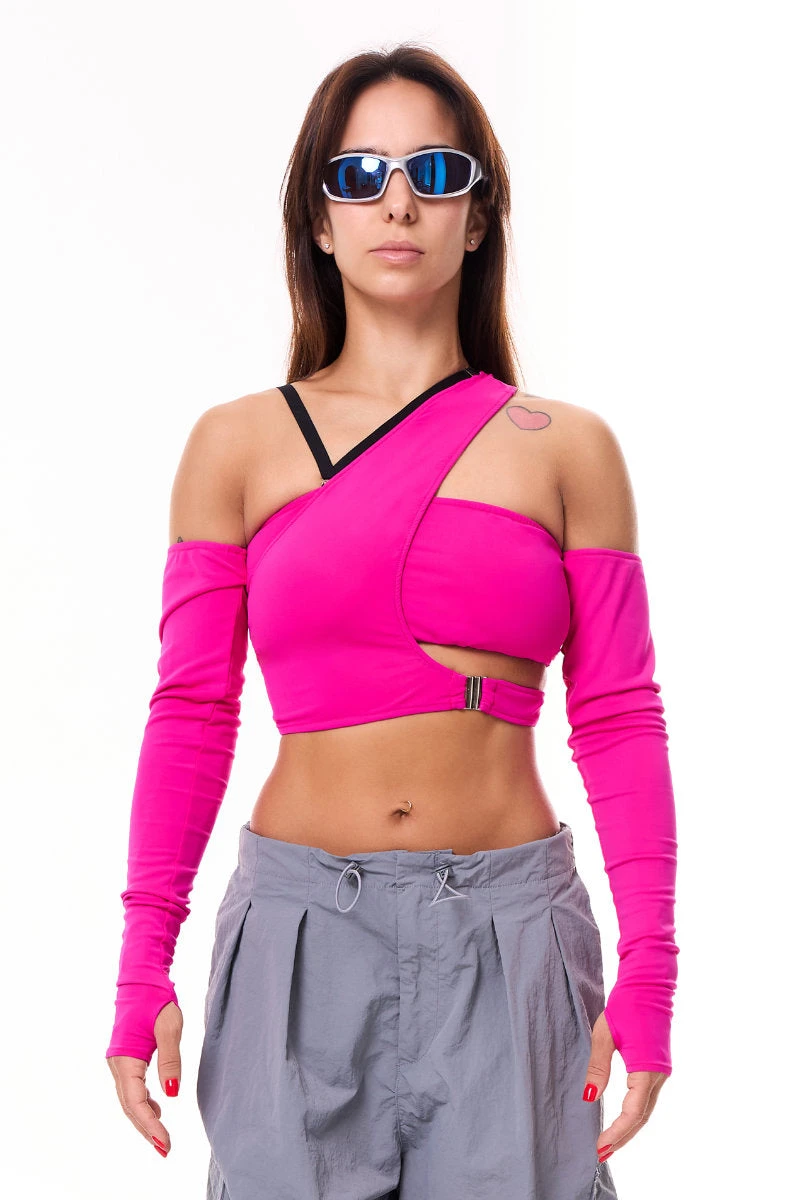 MÆD Kitana Top - Matte Pink 1 MÆD Kitana Top - Matte Pink