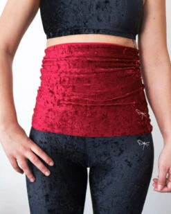Dragonfly Back Warmer - Velvet Red -Pole Dance Clothing & Shoes Shop Red1 06b57651 966b 4c1b 9b30 2efba2d40d92