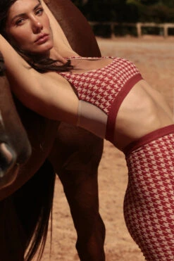 Rolling Alpha Top - Pied -Pole Dance Clothing & Shoes Shop RollingHaras 1865 1