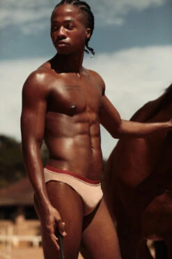 Rolling Alpha Unisex Briefs - Pied -Pole Dance Clothing & Shoes Shop RollingHaras 1955