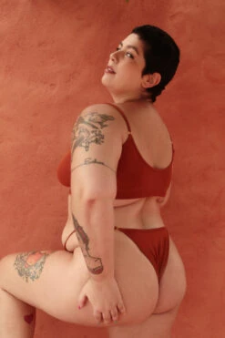 Rolling KI Top - Ribbed Clay -Pole Dance Clothing & Shoes Shop Rollingcanelados 810 4e691cbf e3cf 438e 88d2 67eda28393d3