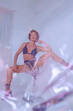 CXIX Silhouette Biker Shorts - Black With Cream Mesh 13 CXIX Silhouette Biker Shorts - Black With Cream Mesh -Pole Dance Clothing & Shoes Shop Sand CXIX Silhouette Mesh bralette biker shorts dance polewear