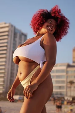 Rolling Malandra Bodysuit - Ribbed White/Yellow -Pole Dance Clothing & Shoes Shop Screenshot2021 12 16at12.41.51