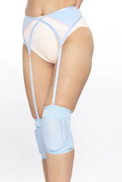 Queen Garter Belt - Sweet Blue -Pole Dance Clothing & Shoes Shop SkyBlue2e