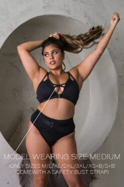 Tatiana Activewear Sofia Shorts - Matte Black 14 Tatiana Activewear Sofia Shorts - Matte Black -Pole Dance Clothing & Shoes Shop TatianaActive BlackHighWaistedTriangleBraSofiaPoleWearDancingSet 3657 930bede3 1804 4971 be8d 51279a8587d9