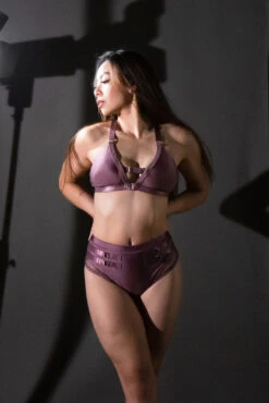 Tatiana Activewear Isla Shorts - Mauve -Pole Dance Clothing & Shoes Shop TatianaActive KaizenMauvePoleWearSet 2 432fadb2 26e5 44b8 a694 93ef7a609f17