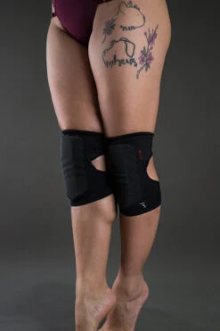 Tatiana Active Ultimate Kneepads - Black 18 Tatiana Active Ultimate Kneepads - Black -Pole Dance Clothing & Shoes Shop TatianaActive UltimateBlackTechnicalPoleDanceKneePad 4344
