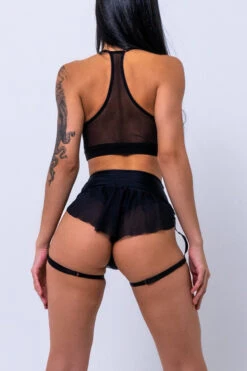 Sorte Wonder Haze Shorts - Black 16 Sorte Wonder Haze Shorts - Black -Pole Dance Clothing & Shoes Shop WONDERHAZE2 1