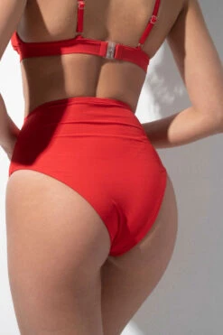 RAD Nib Shorts Eco - Red -Pole Dance Clothing & Shoes Shop aDSC 3562 Edit