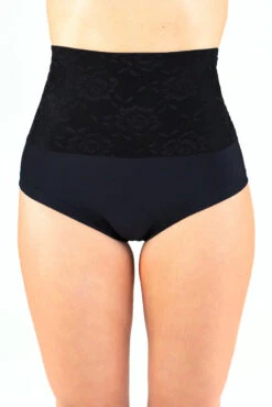 Dragonfly Betty High-Waisted Shorts - Lace Black -Pole Dance Clothing & Shoes Shop bettylace1