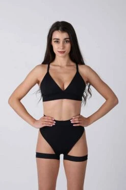 REV ACTIV Bomb Garter Shorts - Black