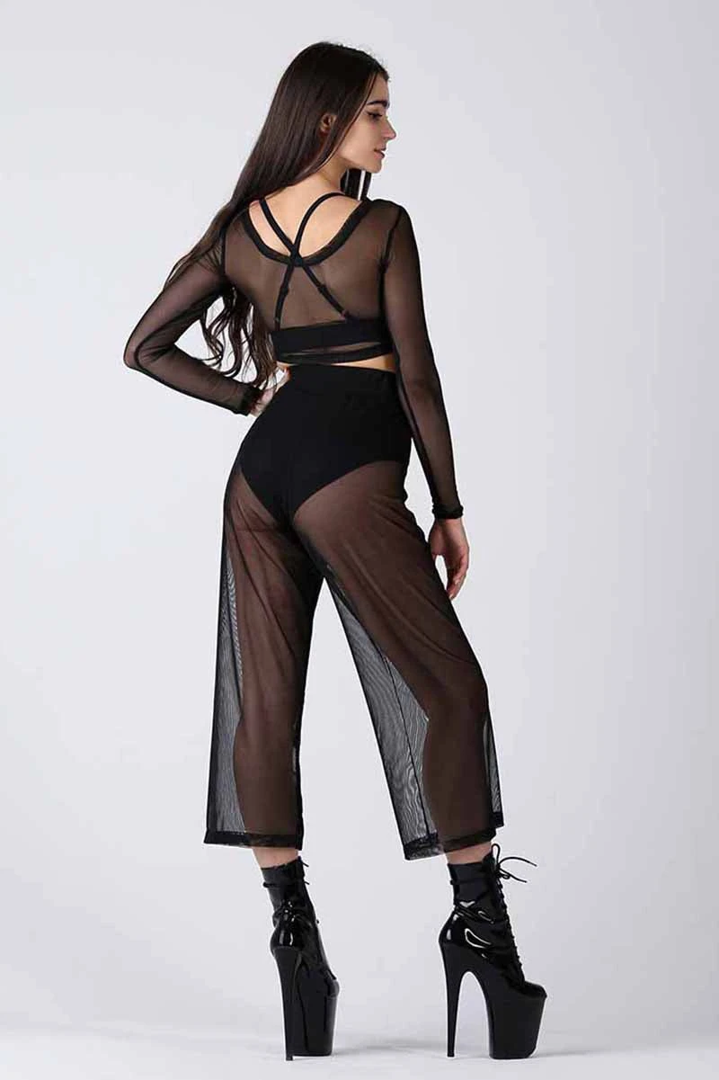 REV ACTIV Mesh Flow Pants - Black 2 REV ACTIV Mesh Flow Pants - Black - Image 2