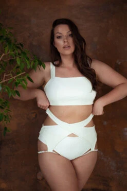 Sway Candice Top - Milky Quartz -Pole Dance Clothing & Shoes Shop candice13