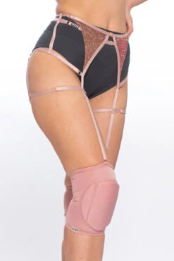 Queen Kneepads - Dusty Rose -Pole Dance Clothing & Shoes Shop dustyrose3 1d994143 6f7c 4083 bce7 f0efd0637c73