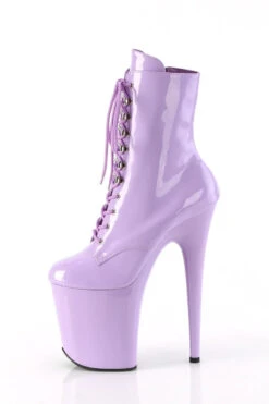 Pleaser USA Flamingo-1020 8inch Pleaser Boots - Patent Lavender -Pole Dance Clothing & Shoes Shop flamingo 1020 lv m05 1
