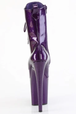 Pleaser USA Flamingo-1040GP 8inch Pleaser Boots - Purple Glitter -Pole Dance Clothing & Shoes Shop flamingo 1040gp ppg m09 7272bd98 da47 4898 b393 0e3f41febb61