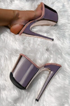 Hella Heels Classic Gloss 8inch Stilettos - Sienna Rose Gold -Pole Dance Clothing & Shoes Shop glitter 1 967c9a2d d91a 41e0 bd3e a84d2ede4cd6 1