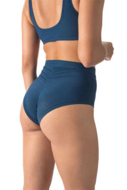 Dragonfly Lola High-Waisted Shorts - Petrol -Pole Dance Clothing & Shoes Shop lola scrunch butt shorts activewear dragonfly 418600 1800x1800 463808bc 6821 4608 85cb 4f55e427c929