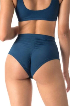 Dragonfly Lola High-Waisted Shorts - Petrol -Pole Dance Clothing & Shoes Shop lola scrunch butt shorts activewear dragonfly 924258 1800x1800 18452ff8 2369 4f74 a81f 0441fddbfa27
