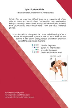 Spin City The Ultimate Pole Bible (6th Edition) -Pole Dance Clothing & Shoes Shop pb6