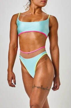 Rolling Vento Neon Reversible Bottoms - Blue/Rosé -Pole Dance Clothing & Shoes Shop qRollingBrand Lookbook 06 05 21 258081 6fb25875 74c2 4534 9d7a 455423b9f876