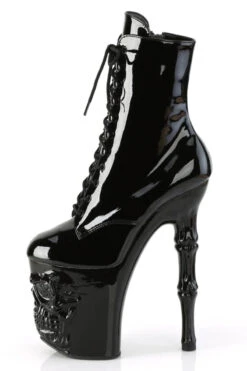 Pleaser USA Rapture-1020 8inch Pleaser Boots - Patent Black -Pole Dance Clothing & Shoes Shop rapture 1020 b m05 1