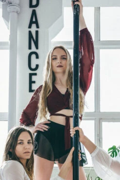 REV ACTIV Mesh Wrap Blouse - Wine 9 REV ACTIV Mesh Wrap Blouse - Wine -Pole Dance Clothing & Shoes Shop rev1 8b4e43f5 1a11 4a92 896b 62bce6cc7529