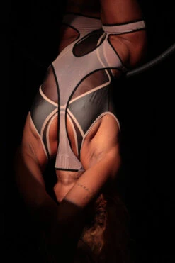 Rolling Peek-A-Boo Harness - Beige/Black 6 Rolling Peek-A-Boo Harness - Beige/Black -Pole Dance Clothing & Shoes Shop rollings0353