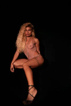 Rolling Astral Body Chain - Crystal 13 Rolling Astral Body Chain - Crystal -Pole Dance Clothing & Shoes Shop rollings0530