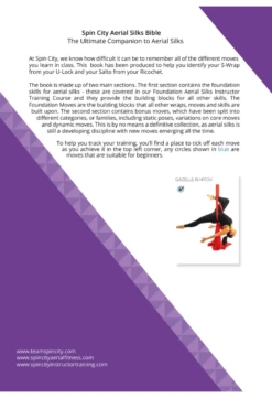Spin City The Ultimate Silks Bible 13 Spin City The Ultimate Silks Bible -Pole Dance Clothing & Shoes Shop slice9