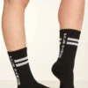 Paradise Chick Supreme Pole Dance Socks - Black