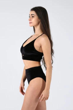 REV ACTIV High Waist Shorts - Black Velvet -Pole Dance Clothing & Shoes Shop velvet black set gap top 3 910b5475 0bc9 48af 83d5 8b17fcc8d9c8